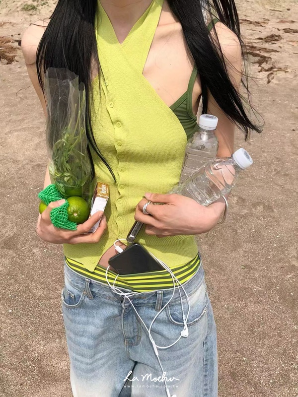 扭結坑條背心(闆娘清單)